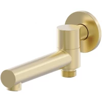 Излив для ванны Wonzon & Woghand WW-88SZ10-BG 158 мм, золотой матовый