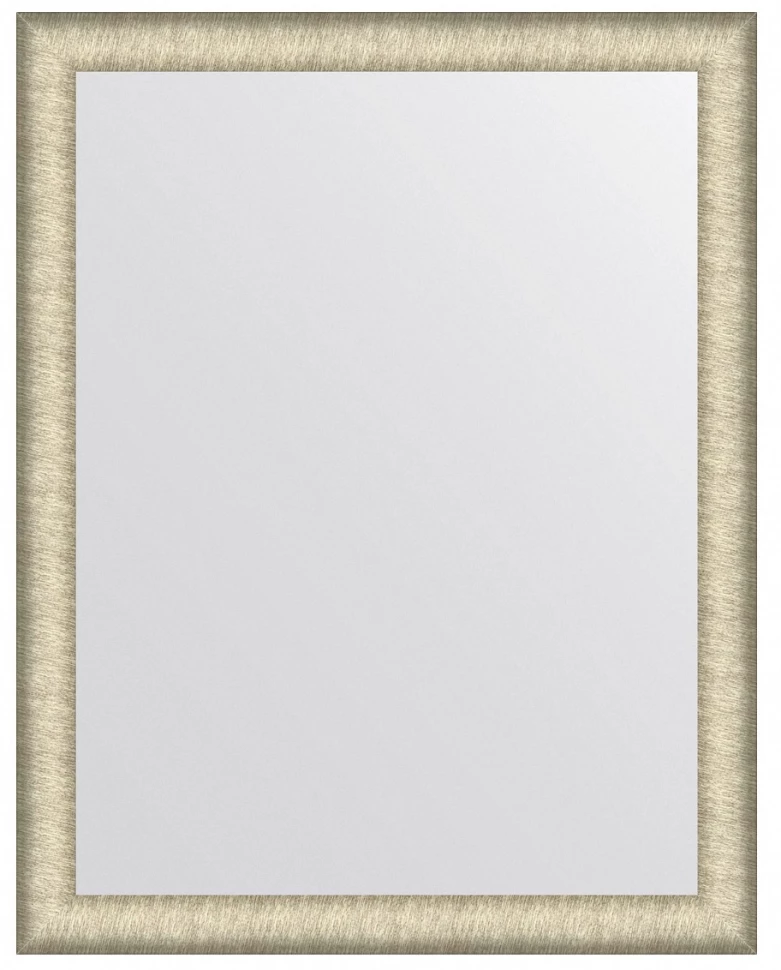 Зеркало 73x93 см брашированное серебро Evoform Definite BY 7611 зеркало 73x93 см вензель серебряный evoform definite by 3192