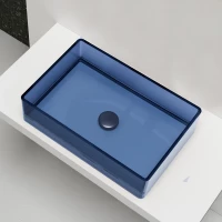 Раковина 60x40 см Abber Kristall AT2803Saphir