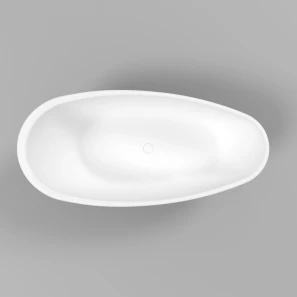Изображение товара ванна из литьевого мрамора 155x73 см whitecross spinel b 0210.155073.20100