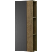 Модуль для зеркала 35x85 см дуб кантри/антрацит Акватон Терра 1A247103TEKA0