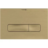 Кнопка смыва Kludi Unifix 30PP01N0 для инсталляции, золотой матовый