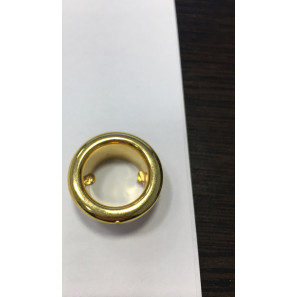 Изображение товара кольцо отверстия перелива для раковины/биде золото kerasan retro 811033
