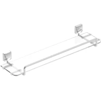 Полка стеклянная Koin Nice NI310 57 см, хром