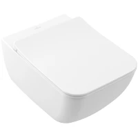 Унитаз подвесной Villeroy & Boch Venticello 4611R0RW безободковый, белый матовый
