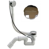 Слив-перелив для ванны Astra-Form V55R70 08010041 полуавтомат, хром