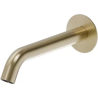 Излив для ванны Newform X-Steel 316 29482X.59.098 226 мм, светлое золото матовый