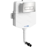 Смывной бачок скрытого монтажа WasserKRAFT Aller 10 10TLT.031.ME.BN03