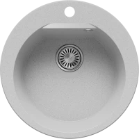 Кухонная мойка Polygran Atol-520 светло-серый 854789