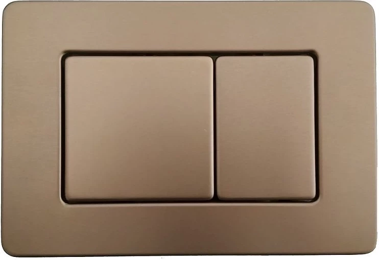 Смывная клавиша AltroBagno розовое золото матовый PFP 003FQ - фото 1
