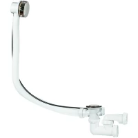 Слив-перелив для ванны Wirquin 30975014 полуавтомат, хром