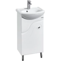 Тумба белый глянец 41 см Акватон Колибри 1A065201KO01L