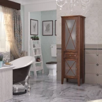 Пенал Opadiris Палермо Z0000008255 напольный L, светлый орех