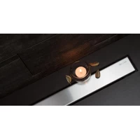 Душевой трап (лоток) Pestan Confluo Frameless Line 13701229 45 см, с решеткой, 2 в 1 под плитку, матовый хром