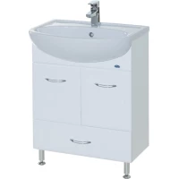 Тумба белый глянец 50 см Bellezza Уют 4635008070012