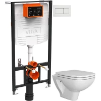 Комплект подвесной унитаз + система инсталляции VitrA S20 9004B003-7207