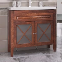 Тумба с раковиной светлый орех 90 см Opadiris Палермо