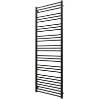 Полотенцесушитель электрический Grota Classic 4650186712288 1800x630, ТЭН левый/правый, черный матовый