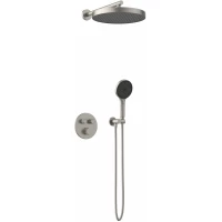 Душевой комплект AltroBagno Bilancia AltroBagnoBilancia040415Ni 320 мм, с термостатом, никель