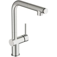 Смеситель для кухни Cersanit Flavis A64843 с выдвижным изливом, хром