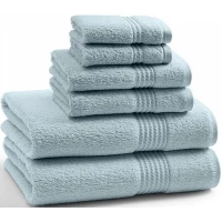 Полотенце для рук 71x46 см Kassatex Long Twist Pearl Blue LFO-110-PLB