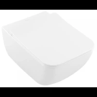Унитаз подвесной Villeroy & Boch Venticello 4611RLR1 безободковый, с сиденьем микролифт, альпийский белый