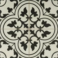 Керамогранит 16940 Ledbury Charcoal Black Pre-cut 45x45
