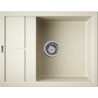 Кухонная мойка Omoikiri Tetogranit Sumi 65-BE 4993671 65x50 см, ваниль