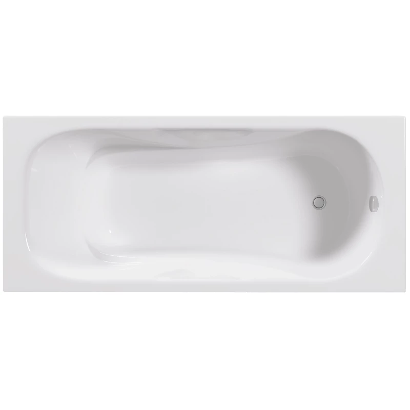 Чугунная ванна 170x75 см Delice Malibu DLR230609