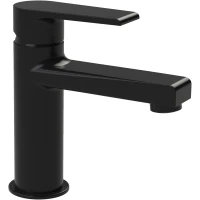 Смеситель для раковины Mariani Artic A14380AT60 без донного клапана, черный матовый