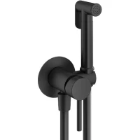 Гигиенический душ Plumberia Selection IXO XO2000NO со смесителем, черный матовый