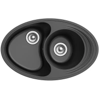 Кухонная мойка Ewigstein черный Elegant W90KF