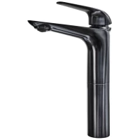 Смеситель для раковины Teka Itaca 67366020N2 без донного клапана, черный