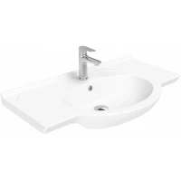 Раковина Creavit Etol ET185-00CB00E-0000 85x44,5 см, накладная, подвесная, белый