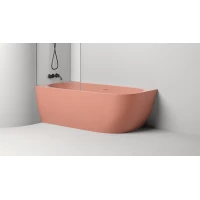 Ванна из литьевого мрамора Salini S-Stone Sofia Corner 102525MF 170x85 см L, покраска по RAL матовый полностью