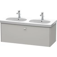 Тумба бетонно-серый матовый 117 см Duravit Brioso BR404800707