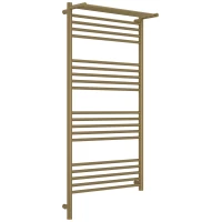 Полотенцесушитель электрический Сунержа Богема с полкой 3.1 05-6006-1260 1200x600, МЭМ левый, состаренная бронза