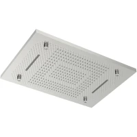 Потолочный душ Boheme 429-NB 700x500 мм, 3 режима, никель матовый
