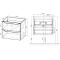 Комплект мебели белый глянец 61 см Vincea Norma VMC-2N600GW + VCB-2N600W + VLM-2J600 - 8
