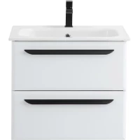 Тумба Bianco Lucido 57 см Cezares Eco ECO-CER-600-2C-SO-BL