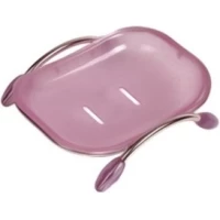 Мыльница D-Lin D201705-2 настольная, розовый
