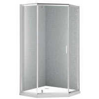 Душевой уголок 100x100 см Rush Palm PI-A1100100 прозрачное