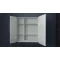 Зеркальный шкаф 70x80 см белый матовый R Art&Max Verona AM-Ver-700-800-2D-R-DS-F - 3