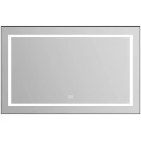 Зеркало 108,5x68,5 см BelBagno Kraft SPC-KRAFT-1085-685-TCH-WARM-NERO