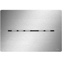 Кнопка смыва Tece TECEsolid 9240464 для инсталляции, бесконтактная, питание от батареи 6 В, нержавеющая сталь