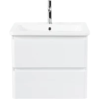 Тумба Bianco Lucido 57 см BelBagno Albano ALBANO-CER-600-2C-SO-BL