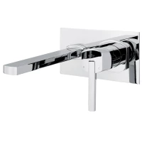 Смеситель для раковины Webert Azeta New AA830606015 встраиваемый, без донного клапана, хром