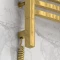 Полотенцесушитель электрический 600x400 золотой МЭМ левый Сунержа Аркус 3.0 03-5704-6040 - 3