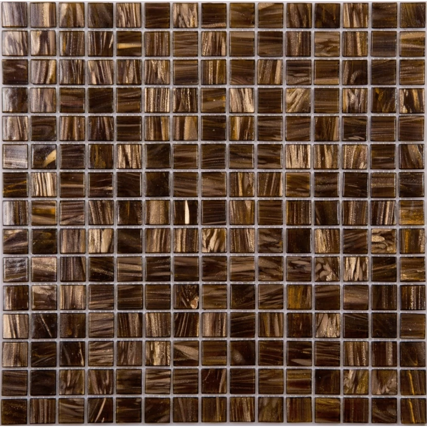 Стеклянная плитка мозаика SE02 стекло (сетка)(2,0*2,0*0,4)32,7*32,7