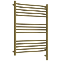 Полотенцесушитель электрический 800x600 состаренная бронза МЭМ правый Сунержа Флюид 3.0 05-5821-8060